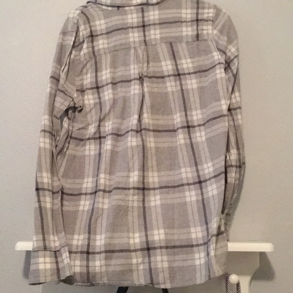 Gray and white flannel - Picture 2 of 2